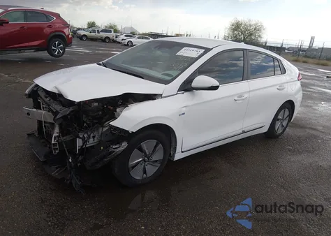 2020 Hyundai Ioniq Hybrid Se z USA, uszkodzony, nr VIN KMHC75LC9LU223786